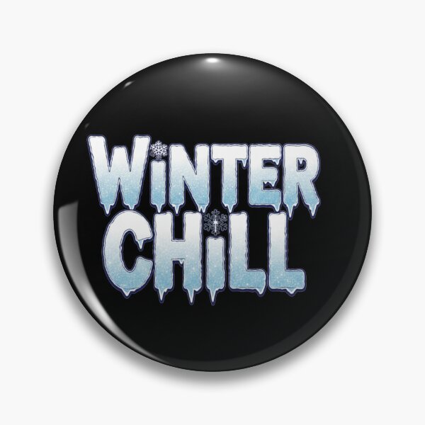 Item preview, ​"Winter Chill". Cold Weather Vibes.Snow and Ice Theme Graphic. designed and sold by ZyVoAli.
