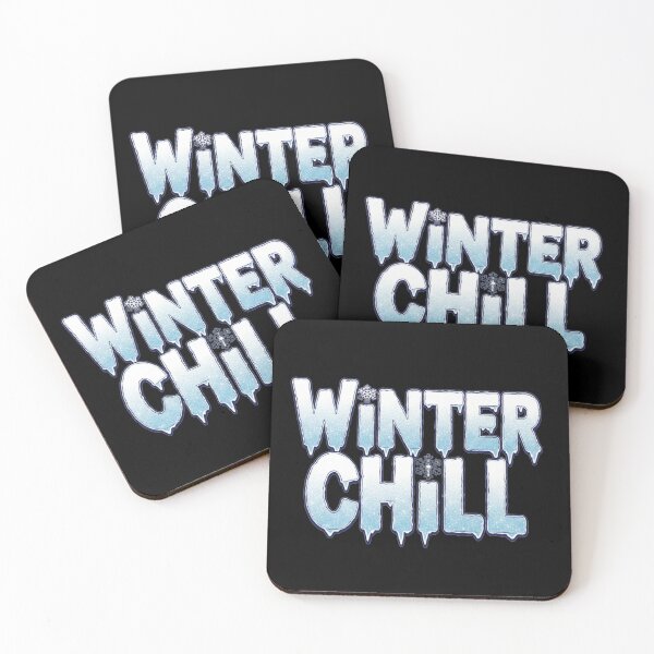 Item preview, ​"Winter Chill". Cold Weather Vibes.Snow and Ice Theme Graphic. designed and sold by ZyVoAli.