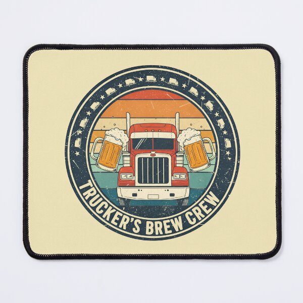 Item preview, Trucker’s Brew Crew – Funny Beer Lover Trucker designed and sold by Imaginationbeyond.