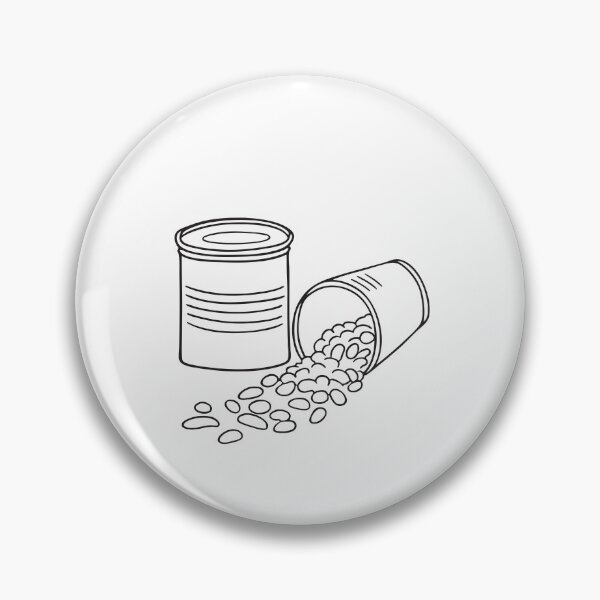 Item preview, Tins beside spilled from tin beans near a cooking stove designed and sold by rasagamastore.