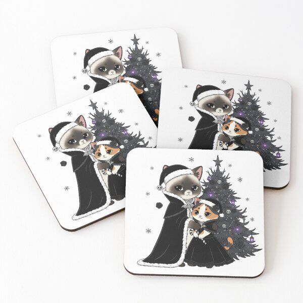 Item preview, Gothic Kitty Christmas Cuddle designed and sold by meesub.
