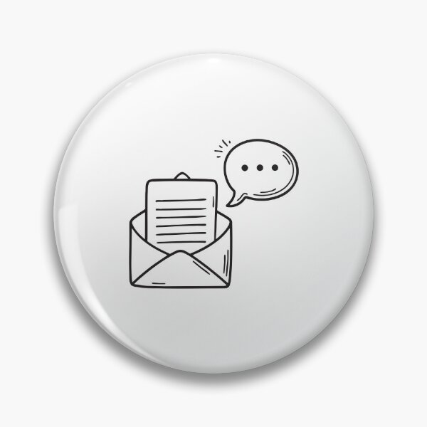 Item preview, A talk icon beside an open letter designed and sold by rasagamastore.