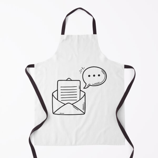 Item preview, A talk icon beside an open letter designed and sold by rasagamastore.