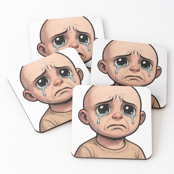 Item preview, Baby crying Isaac designed and sold by FeelTheDrawing.