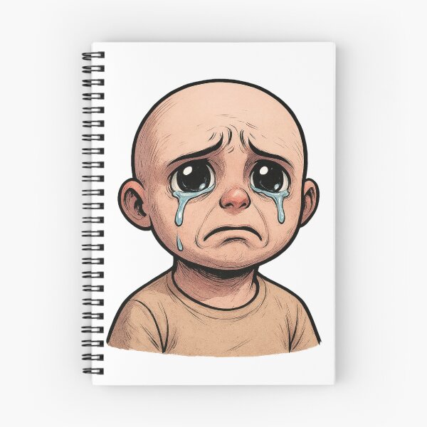 Item preview, Baby crying Isaac designed and sold by FeelTheDrawing.