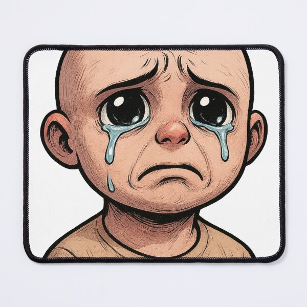 Item preview, Baby crying Isaac designed and sold by FeelTheDrawing.