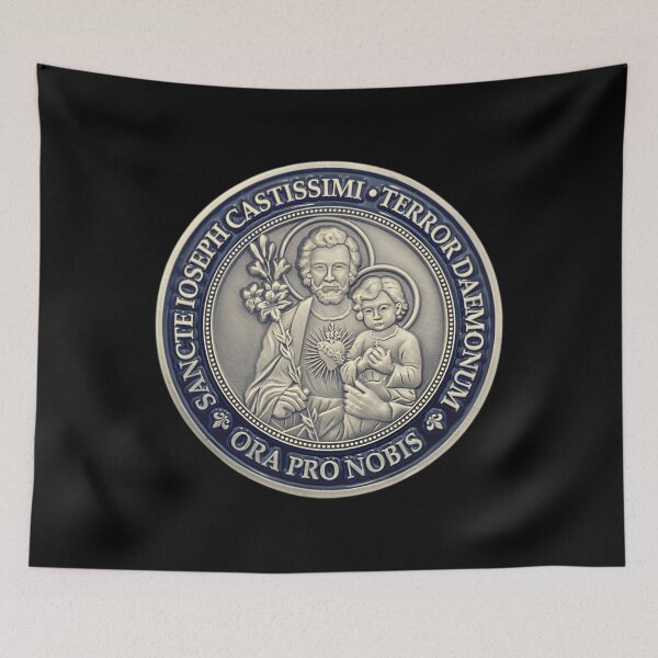 Item preview, Saint Joseph Terror of Demons Medallion designed and sold by EdgarSTatum8.