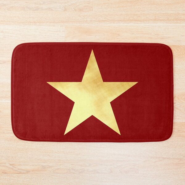 Item preview, Golden Star on red - Calm, Sensory-Friendly designed and sold by CreaTwinkles.