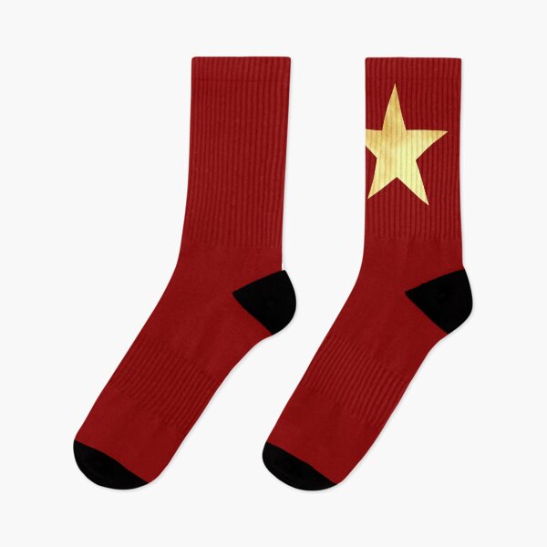 Item preview, Golden Star on red - Calm, Sensory-Friendly designed and sold by CreaTwinkles.