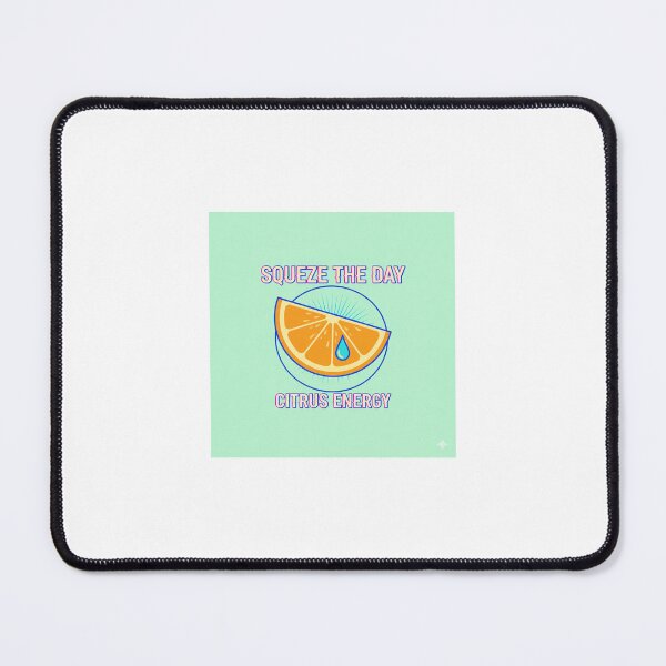 Item preview, Squeeze The Day - Citrus Energy | Vibrant Minimalist Retro Aesthetic designed and sold by Estudio101.
