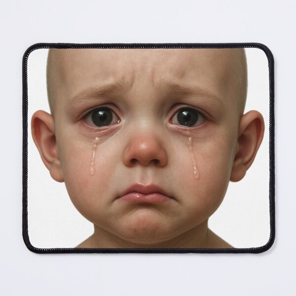 Item preview, Realistic Baby crying Isaac designed and sold by FeelTheDrawing.