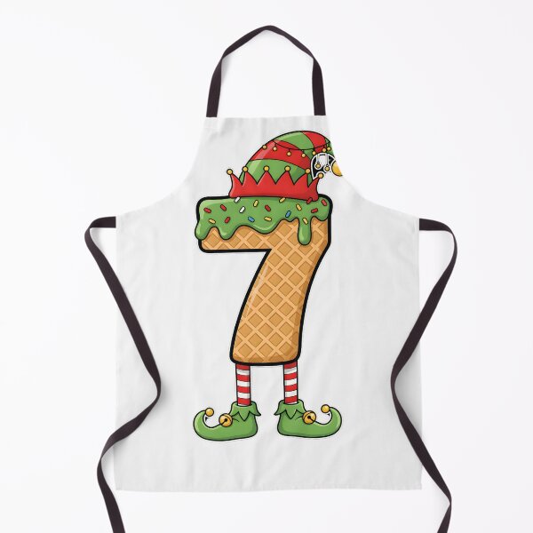 Item preview, Christmas Elf Number 7 Holiday Kids Birthday designed and sold by otaku.edwardj.