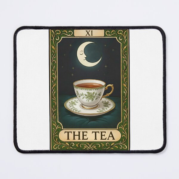 Item preview, The Tea Tarot Card | Cozy Break Artwork  designed and sold by Pets & Memes & Stuff.