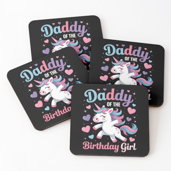 Item preview, Daddy of the Birthday Girl Dabbing Unicorn Princess and Dad designed and sold by NeomiStoreSS.
