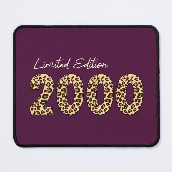 Item preview, 2000 Leopard Print Birth Year designed and sold by Jeallan Designs.