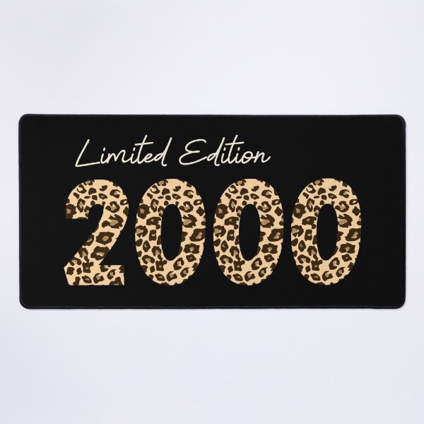 Item preview, 2000 Leopard Print Birth Year designed and sold by Jeallan Designs.