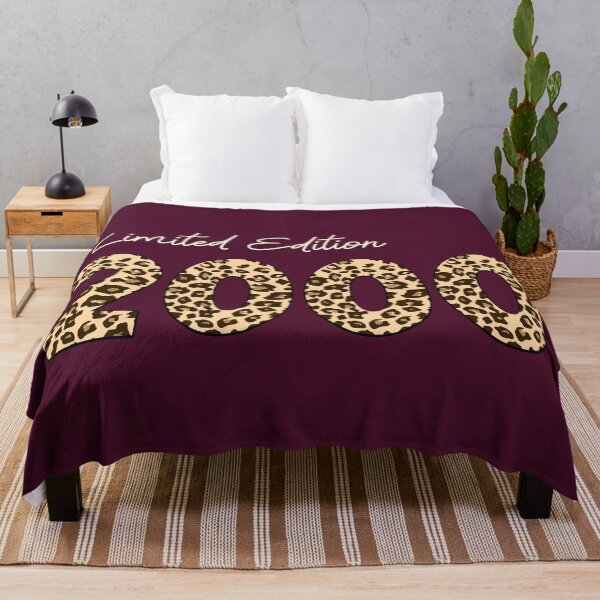 Item preview, 2000 Leopard Print Birth Year designed and sold by Jeallan Designs.