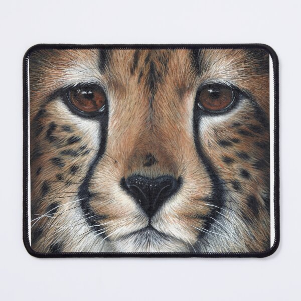 Item preview, Cheetah Portrait designed and sold by sarahstribb.