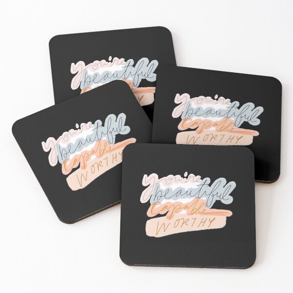 Item preview, You Are Beautiful — Gentle Affirmation designed and sold by EdgarSTatum8.