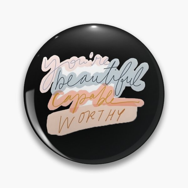 Item preview, You Are Beautiful — Gentle Affirmation designed and sold by EdgarSTatum8.