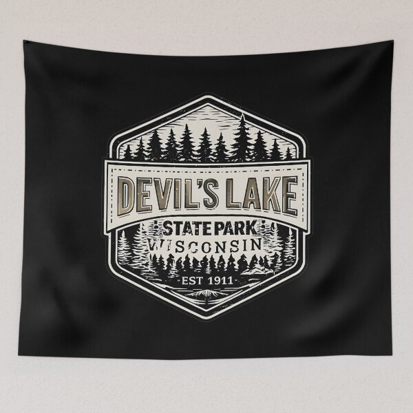 Item preview, Devil's Lake State Park - Wisconsin  designed and sold by GoodOldVintage.