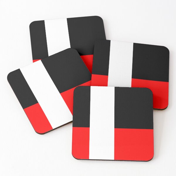 Item preview, Red, white, black pattern no. 3 designed and sold by designpeter.