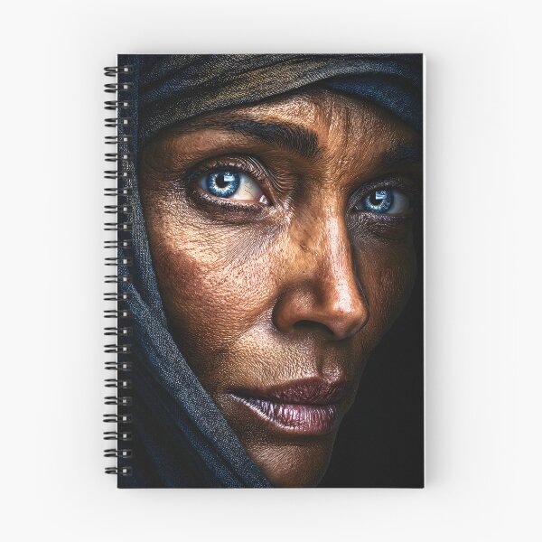 Item preview, Intense Gaze of a Woman in Mysterious Veil designed and sold by Artessie.