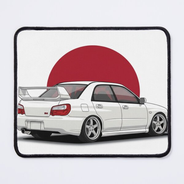 Item preview, Subaru Impreza WRX STI (GD) JDM Illustration designed and sold by Recep Karabay.
