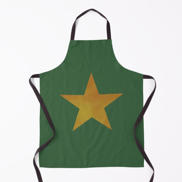 Item preview, Golden Star on green - Calm, Sensory-Friendly designed and sold by CreaTwinkles.