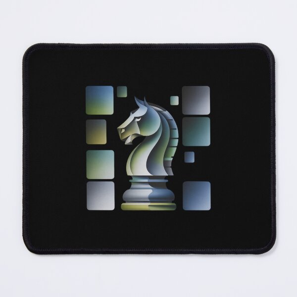 Item preview, colorful Chess Knight designed and sold by SOUFIANE1991.