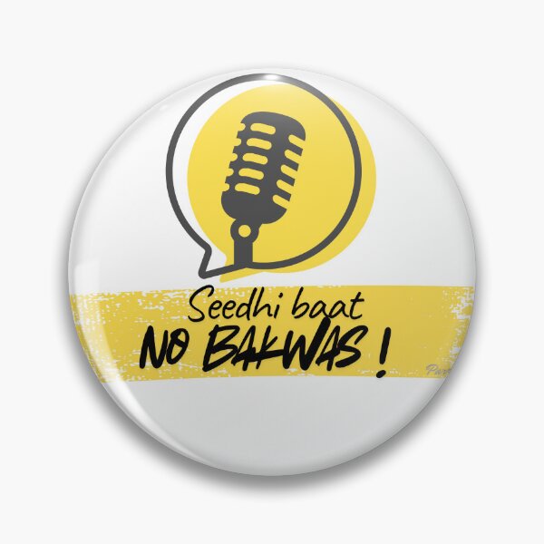 Item preview, Seedhi baat -no bakwas - hindi quote (Indian) designed and sold by ParrotCreatives.