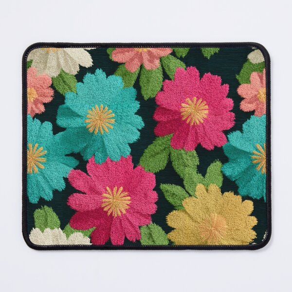 Item preview, Minimalistic Whimsical Floral Embroidery For Fall Celebration designed and sold by RoyalStarsPatts.