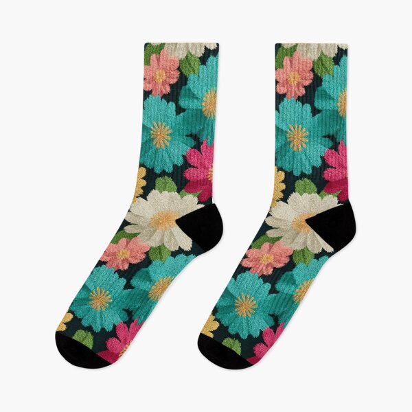 Item preview, Minimalistic Whimsical Floral Embroidery For Fall Celebration designed and sold by RoyalStarsPatts.