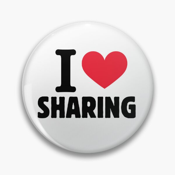 Item preview, I love Sharing designed and sold by RbPanos.