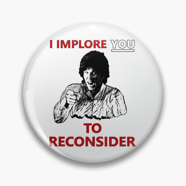 Item preview, Kung Pow - I Implore You to Reconsider [black and white] designed and sold by red-leaf.