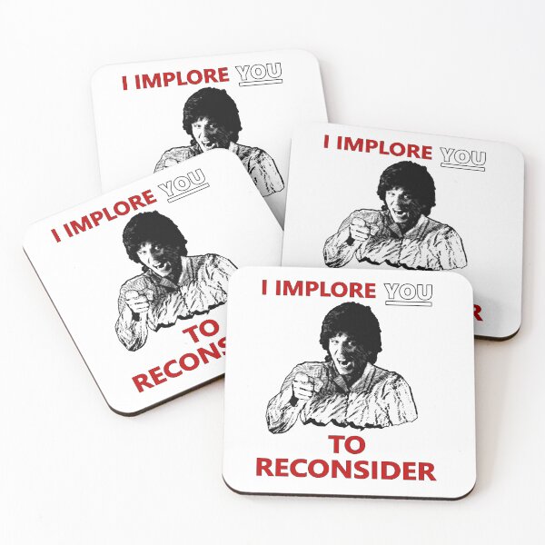 Item preview, Kung Pow - I Implore You to Reconsider [black and white] designed and sold by red-leaf.