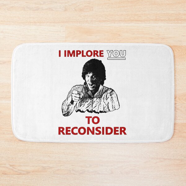 Item preview, Kung Pow - I Implore You to Reconsider [black and white] designed and sold by red-leaf.
