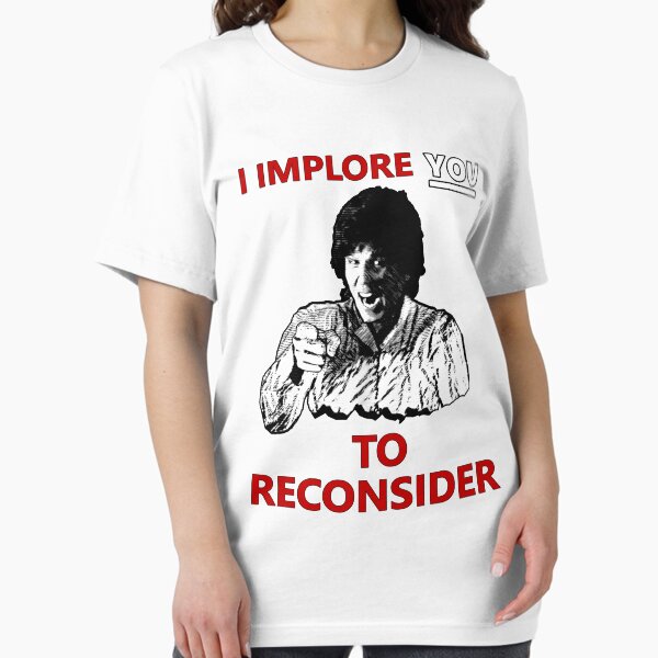 Kung Pow - I Implore You to Reconsider [black and white] Essential T-Shirt