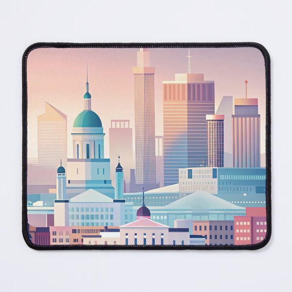 Item preview, Minimalist skyline of helsinki designed and sold by paulrommer.