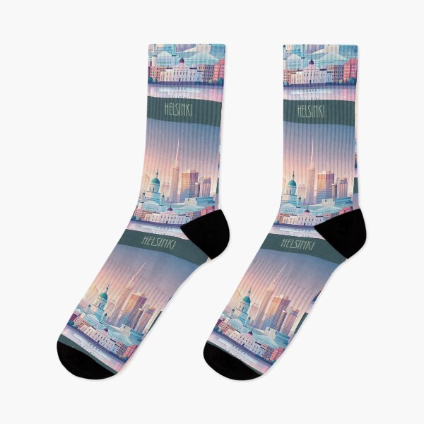 Item preview,   Minimalist skyline of helsinki designed and sold by paulrommer.