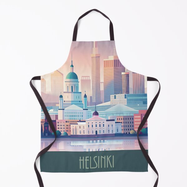 Item preview, Minimalist skyline of helsinki designed and sold by paulrommer.