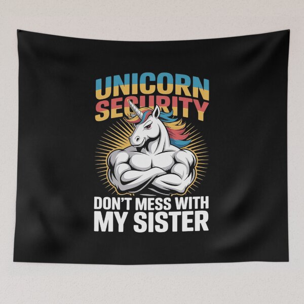 Item preview, Brother Unicorn Security Dont Mess With My Sister designed and sold by NeomiStoreSS.