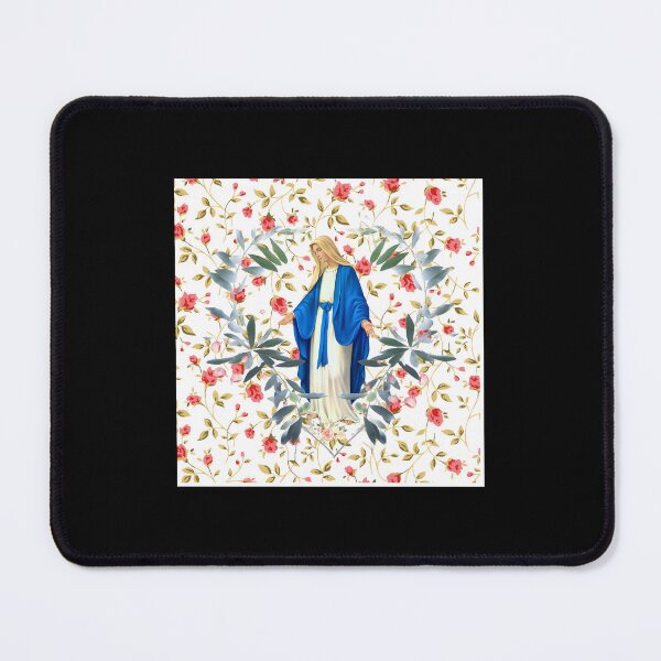 Item preview, Virgin Mary — Floral Madonna Icon designed and sold by EdgarSTatum8.