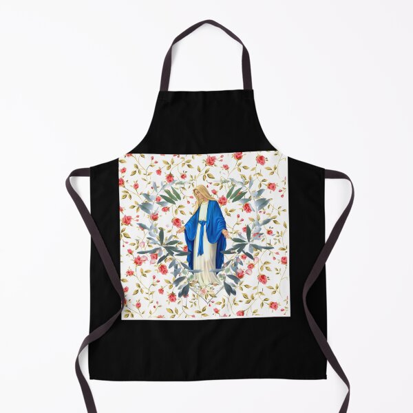 Item preview, Virgin Mary — Floral Madonna Icon designed and sold by EdgarSTatum8.