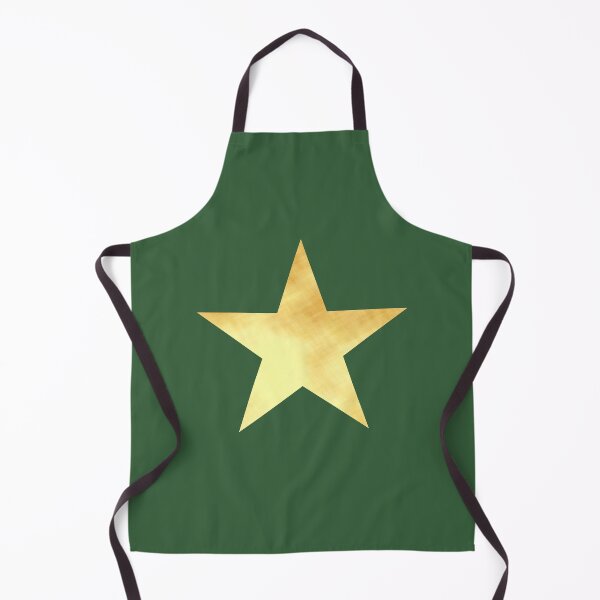 Item preview, Golden Star on green - Calm, Sensory-Friendly designed and sold by CreaTwinkles.