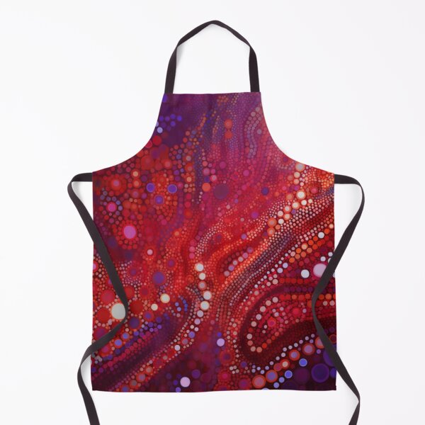 Item preview, Aboriginal Inspired Dot Art - Lava Splash designed and sold by GrinGalore.