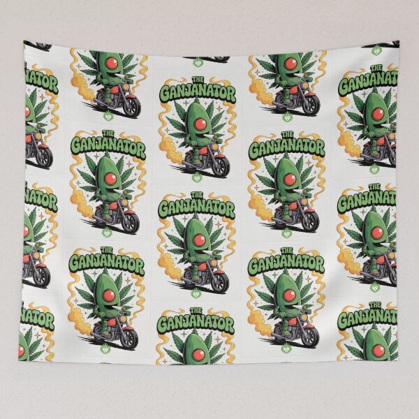 Item preview, the Ganjanator weed movies designed and sold by GreenKingShop.