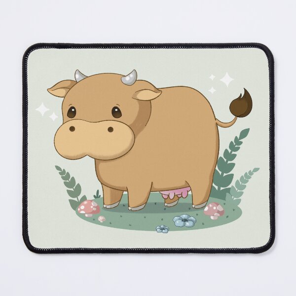 Item preview, Brown cow in a meadow designed and sold by Small-Graphics.