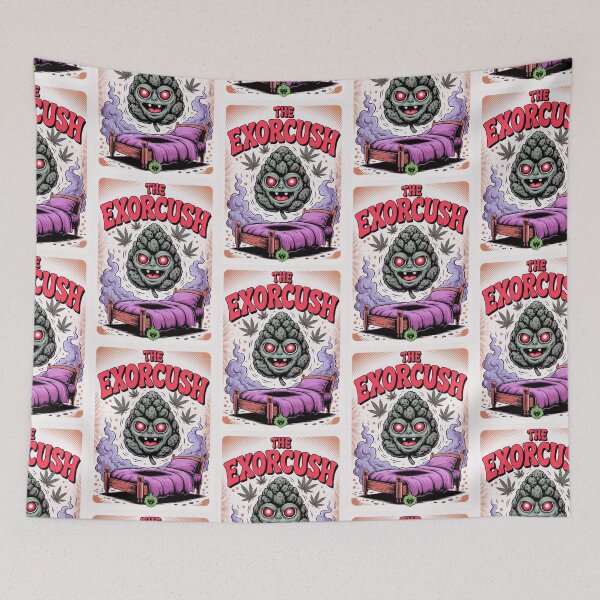 Item preview, The Exorcush weed movies designed and sold by GreenKingShop.