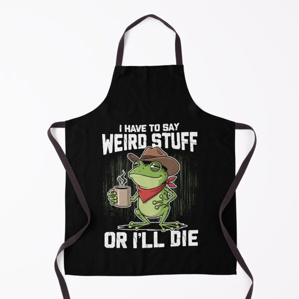 Item preview, I Have To Say Weird Stuff Or I Will Die Meme Retro designed and sold by JuliusaMenzelo.